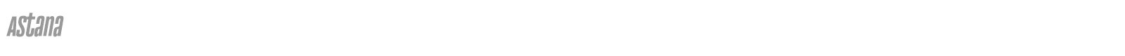 Astana font preview